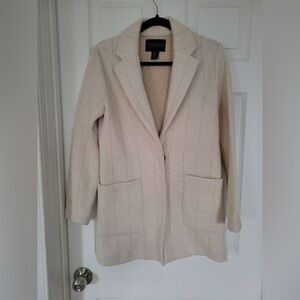 Rachel Zoe Beige Blazer Coat